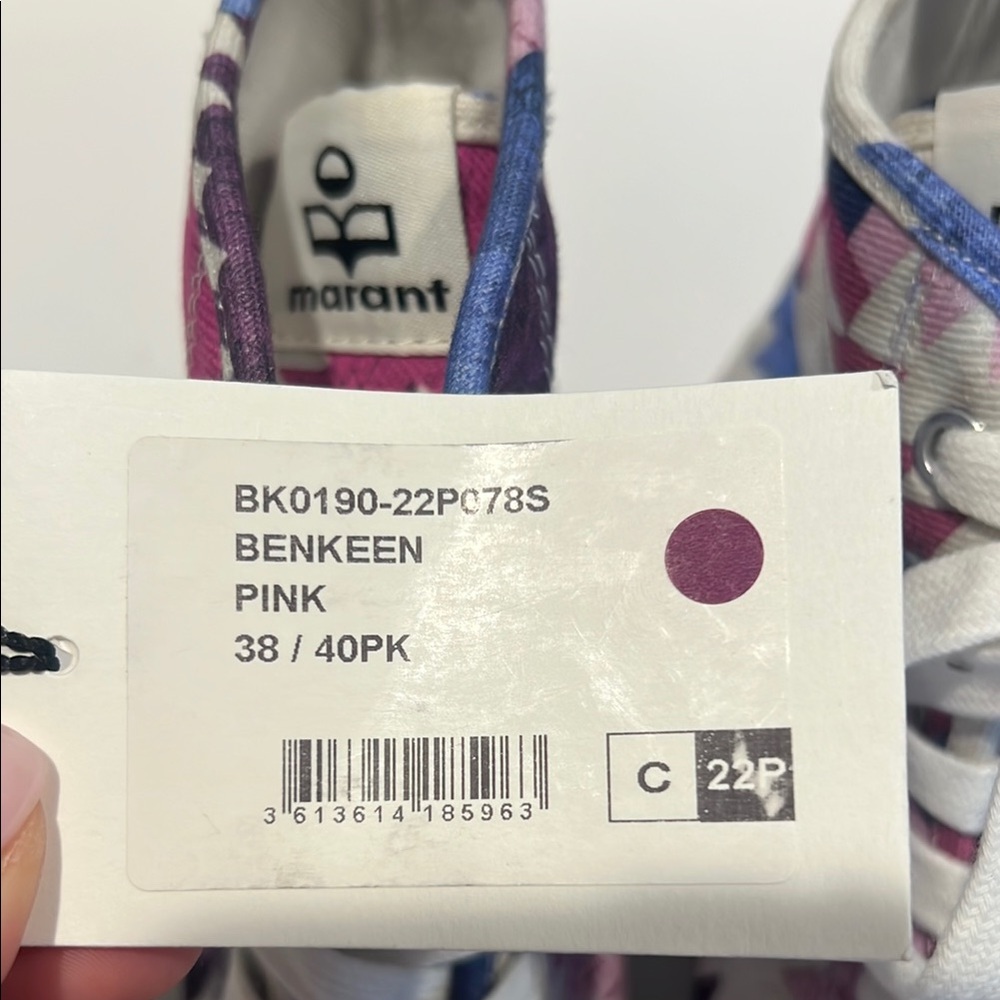 ISABEL MARANT BENKEEN SNEAKERS - Picture 3 of 7
